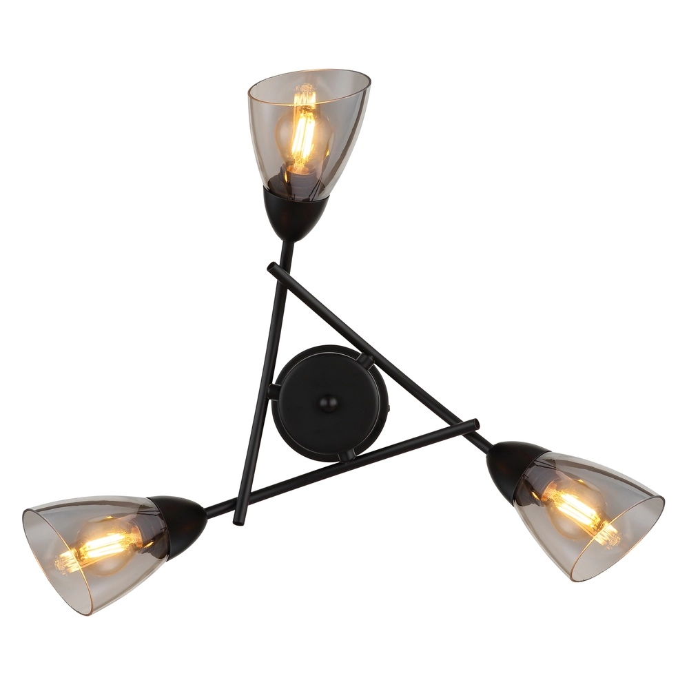 Lampe de plafond noire Paula Conception Globo 9007371589524