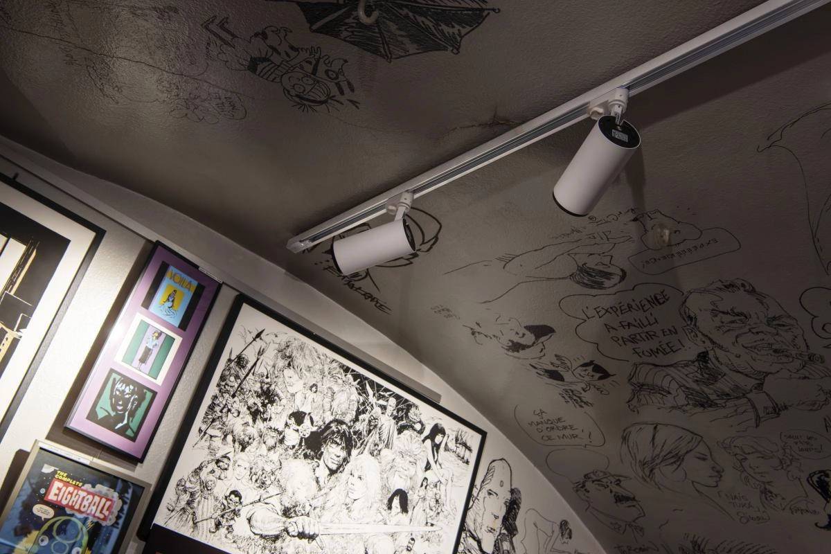 Railspot 3-phasé Numinos M blanc/noir 4000K - 36 deg SLV 4024163243414