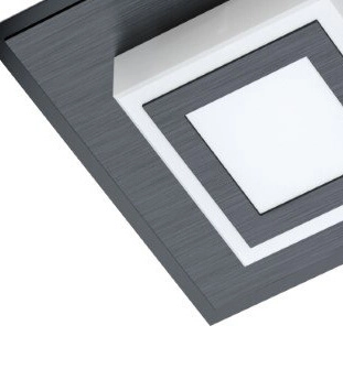 LED plafonnier Masiano 1 2 lumières noir Eglo 9002759993627