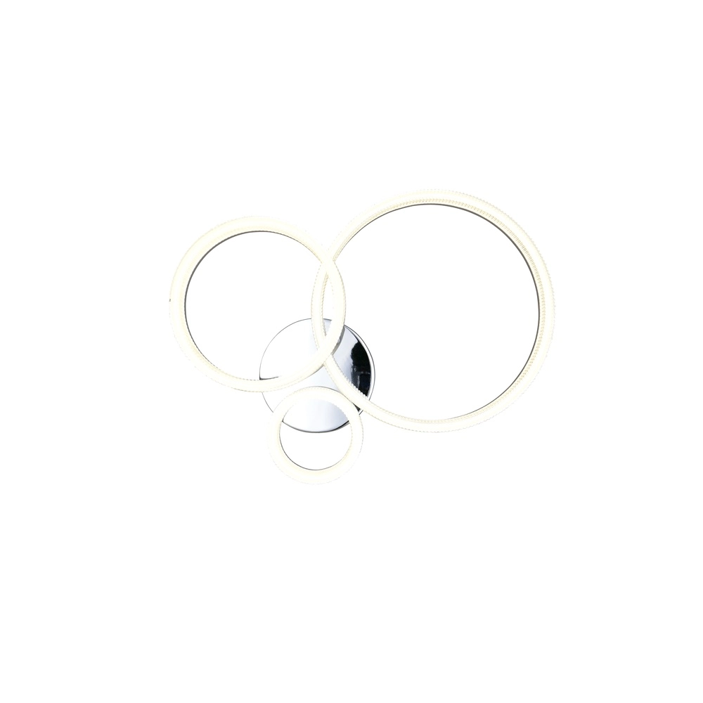 Lampe de plafond moderne Mova M chrome Trio 4017807682199