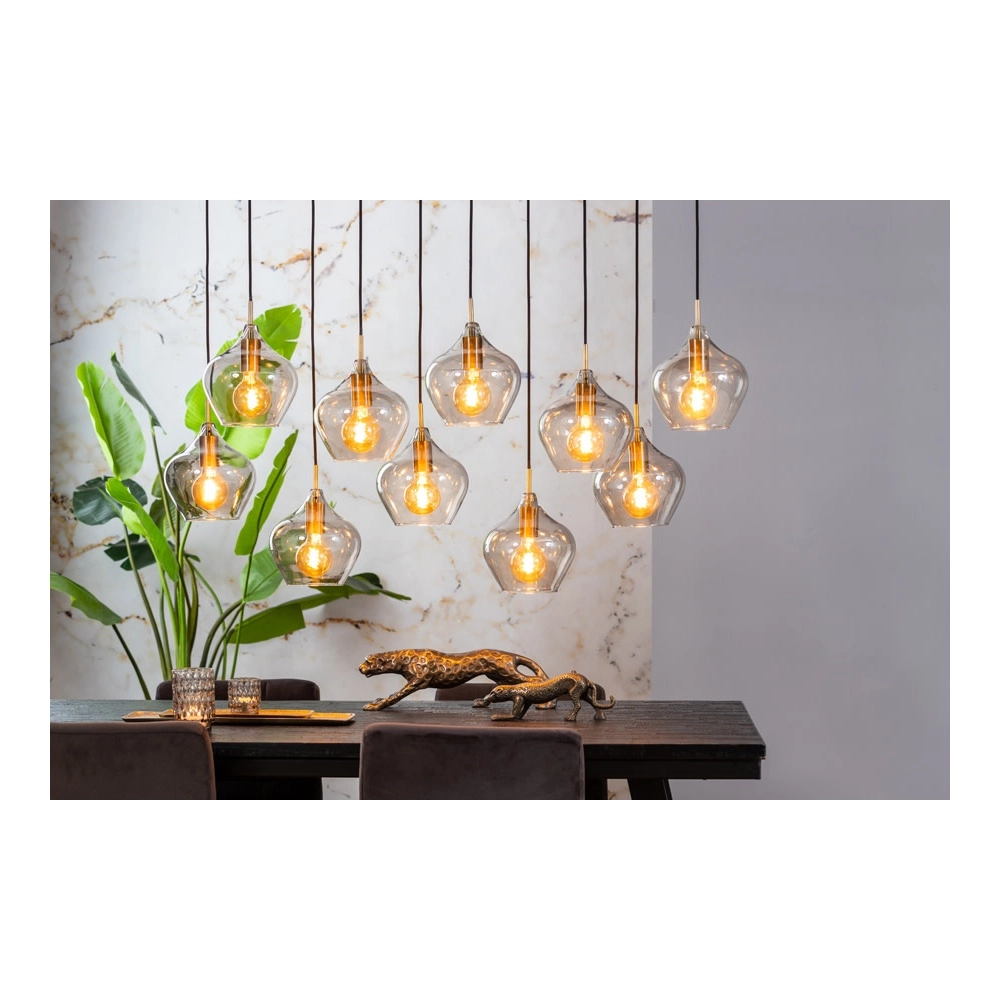 Lampe suspendue Rakel 10 lumières Light & Living 8717807303259