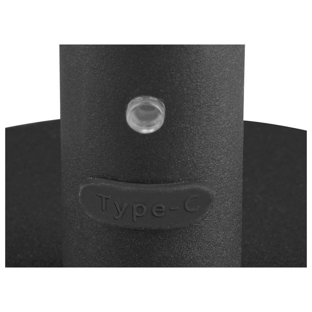 Lampe de table Taha rechargeable noir 2700K SLV 4024163278058