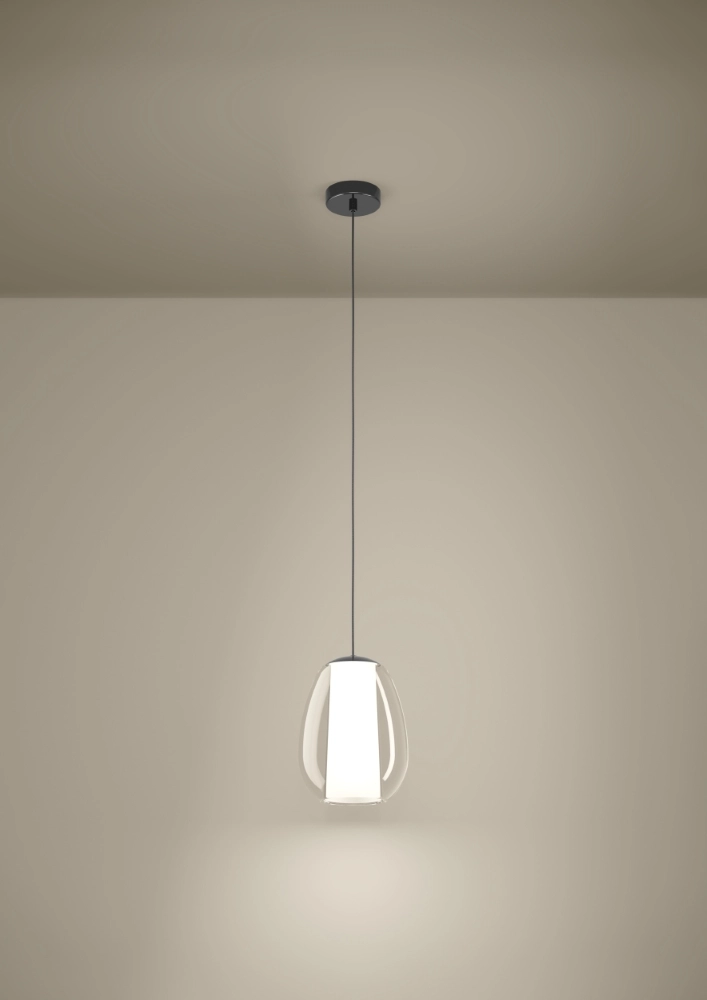Design pendant lamp Menorca grey Ø 22cm Stars of Light 9008606359981