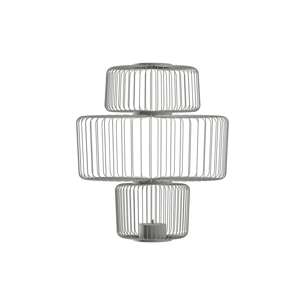 Lampe cage Nome Gris umbra Ø 49cm Lyora 5903139122498
