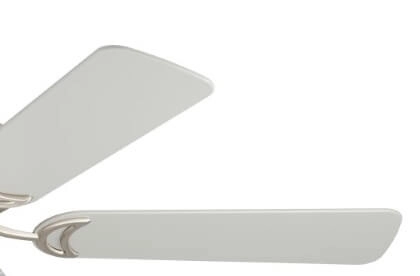 Lampe de ventilateur de plafond Cadiz E27 106 cm en acier inoxydable Eglo 9002759350741