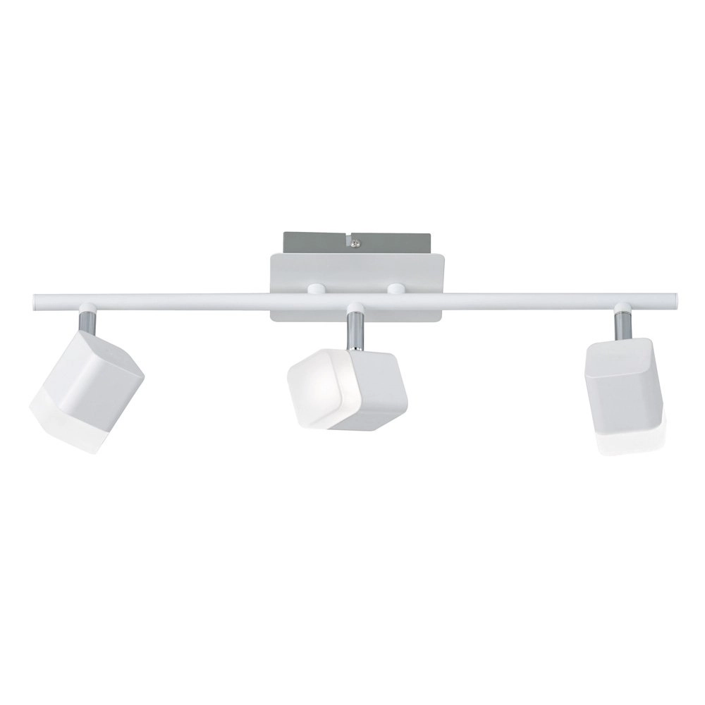 Spot de plafond LED Roubaix 3 lumières blanc