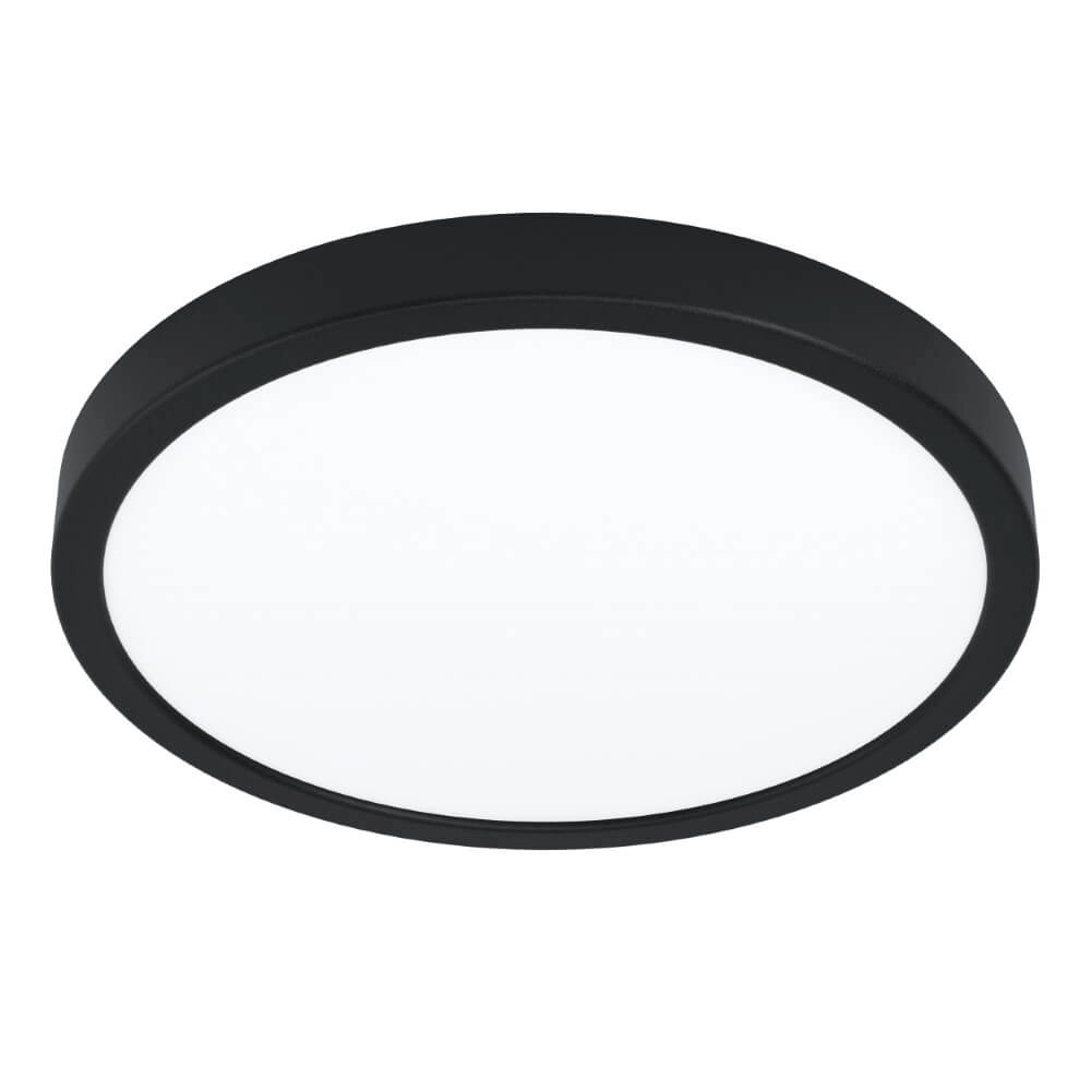 Plafonnier Zigbee Fueva-Z noir - Ø 28,5 cm Eglo 9002759988470