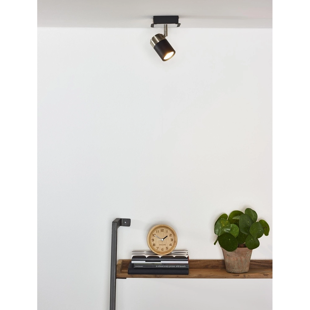 Projecteur de plafond Lennert Noir Lucide 5411212262578