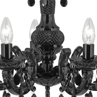 Lustre noir Marie Therese Searchlight 5053423009155