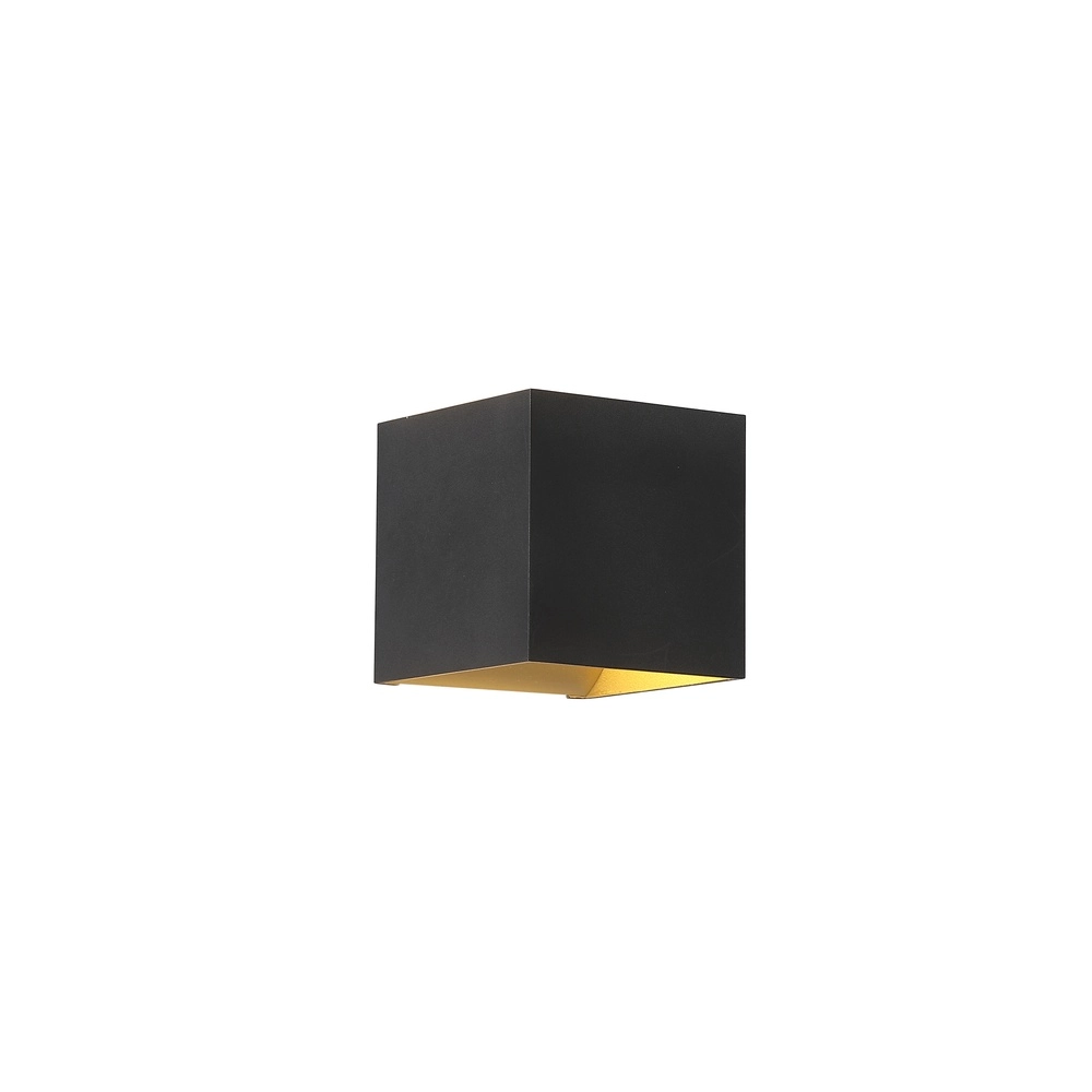 Spot monté en surface Newton Up & Down Noir et Or