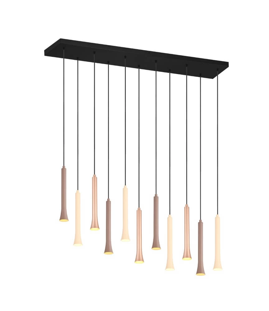 Lampe suspendue multi-suspension Fiato 115x34cm