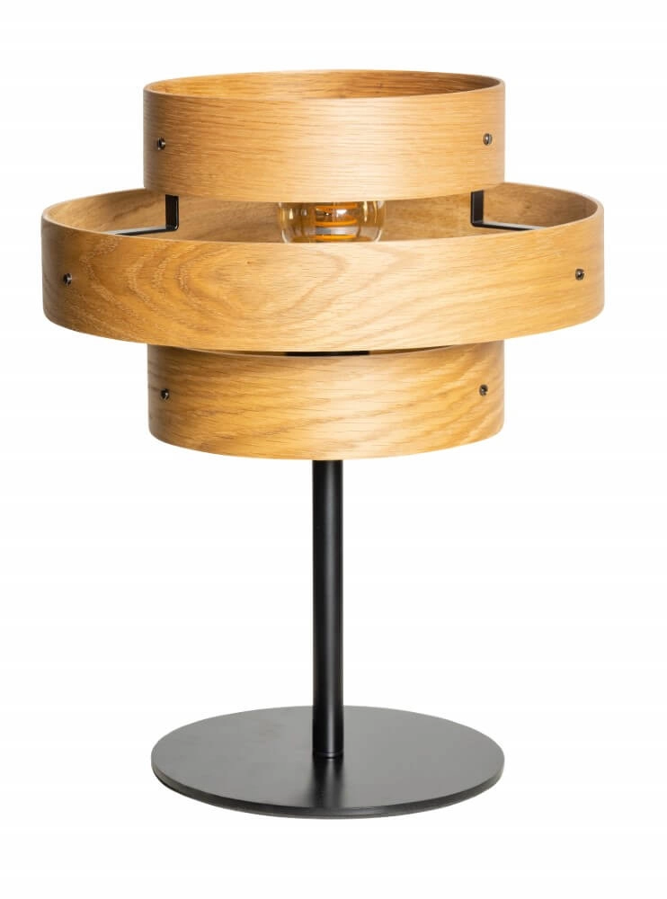 Lampe de table en bois Oaknut