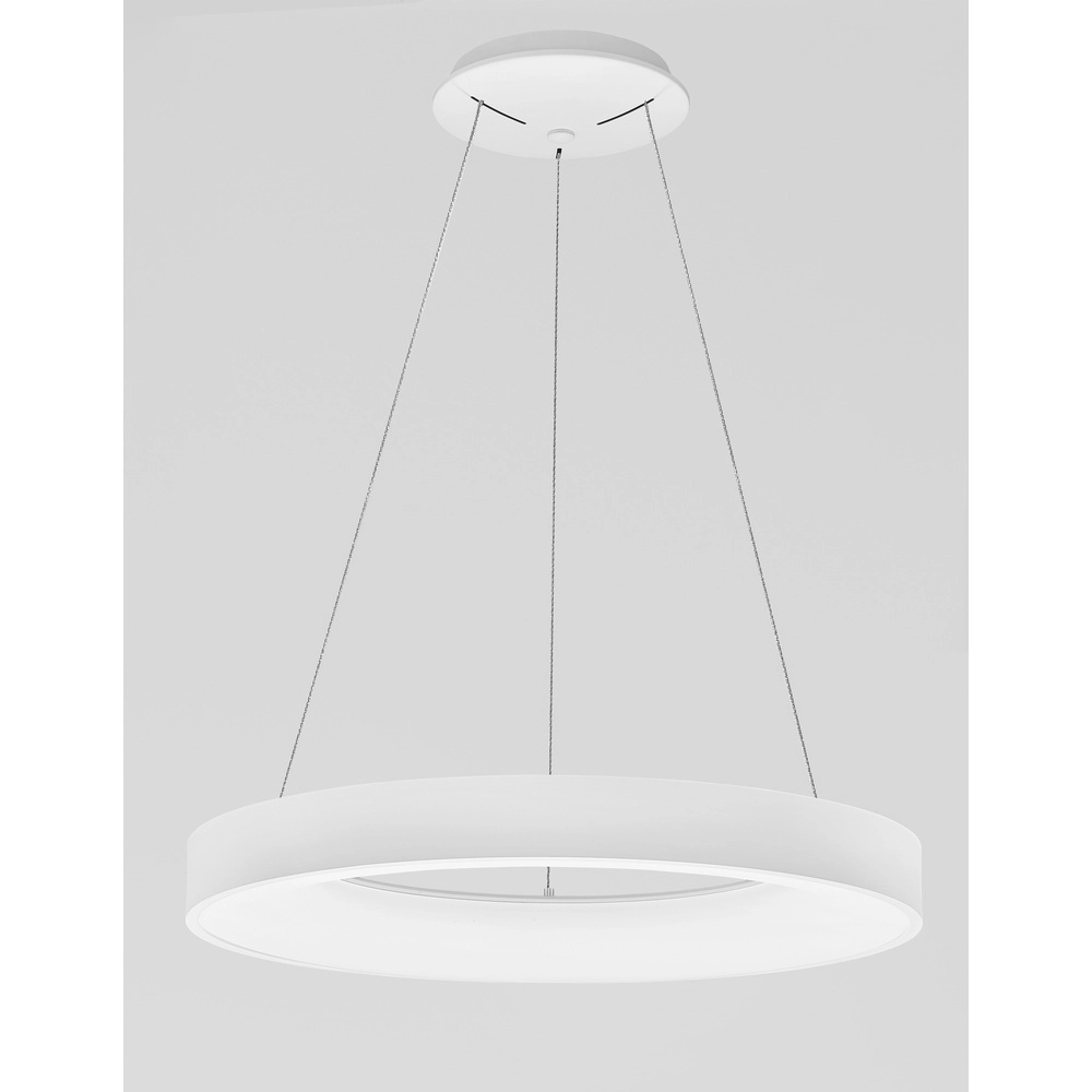 Suspension Rando Thin blanc Ø 60cm Suspension Rando Thin blanc Ø 60cm