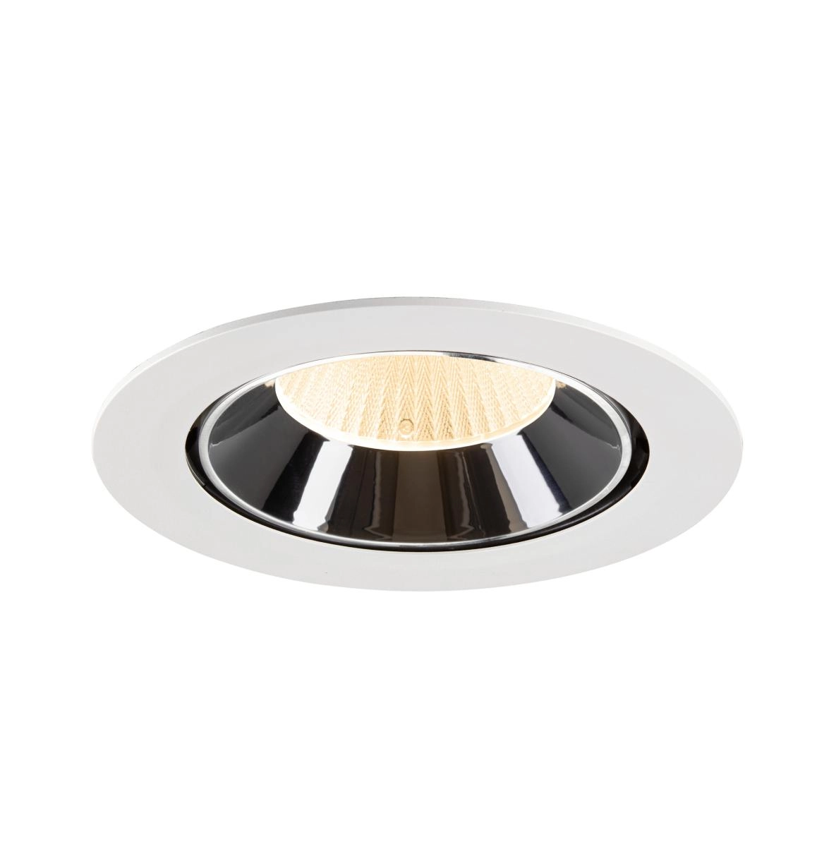 Spot encastré Numinos Gimble XL blanc/chrome 2700K - 40 deg SLV 4024163308762