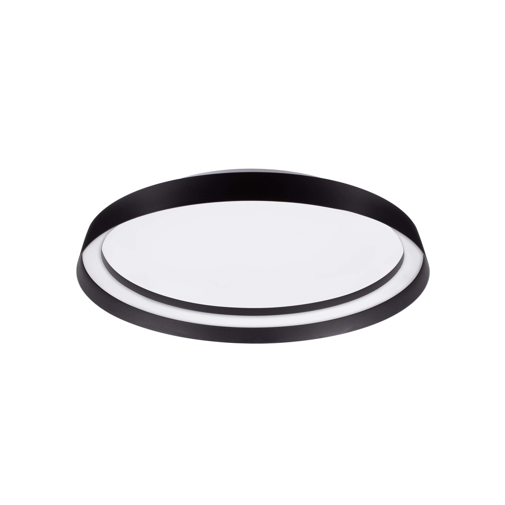 Plafonnier design Ormi Ø 45cm noir Lyora 5212017463098