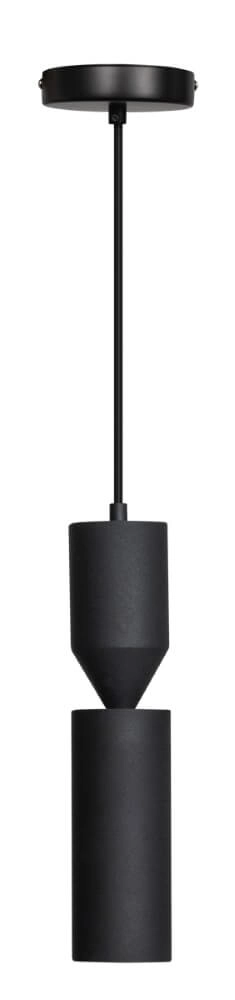 Lampe suspendue noire Pencil Ø 8 cm