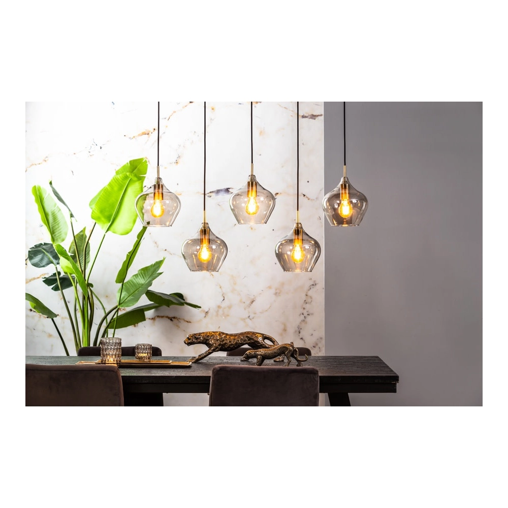 Lampe suspendue Rakel 5 lumières Light & Living 8717807303242