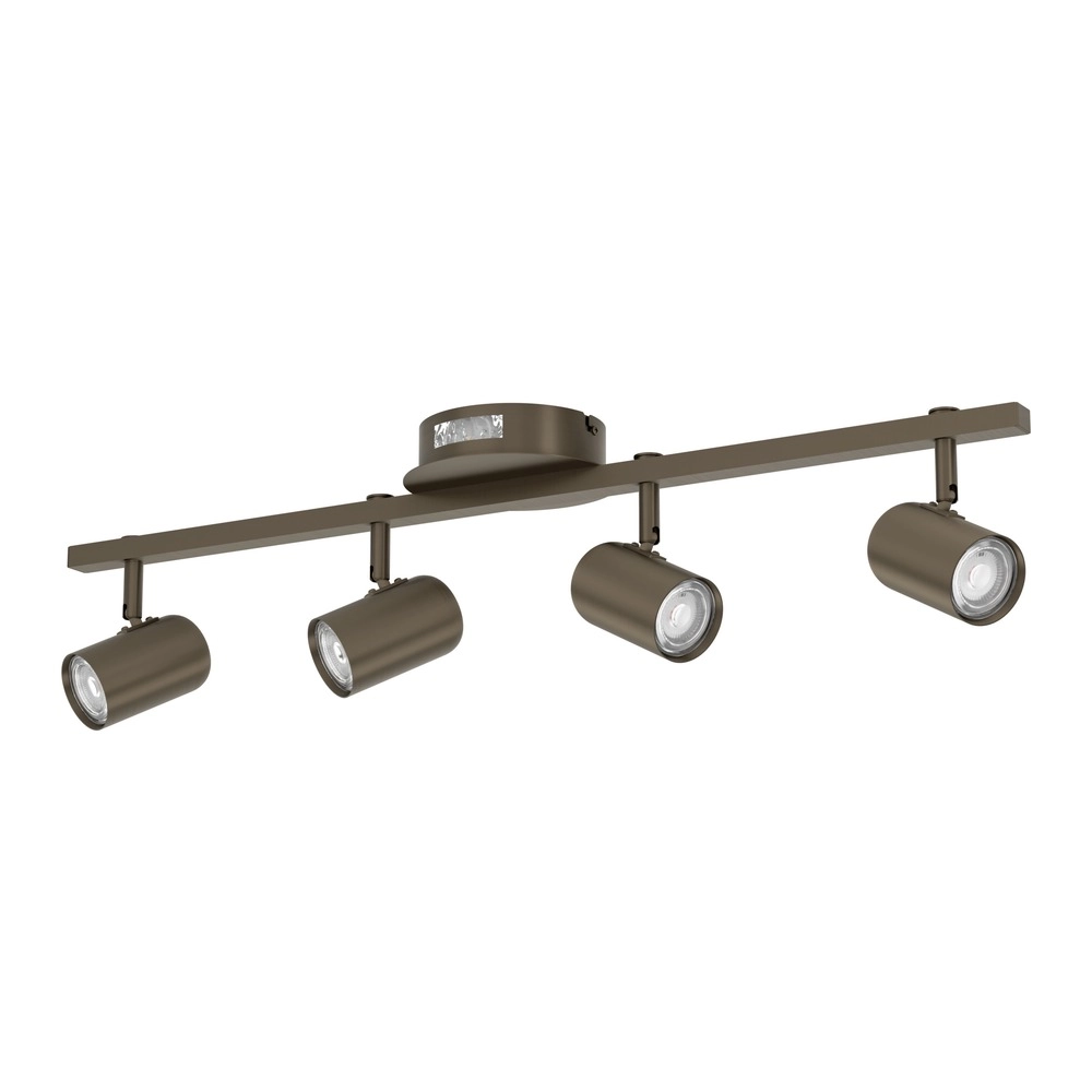 Emplacement monté en surface Montemurro Bronze foncé à 4 parties claires Eglo 9008606392254
