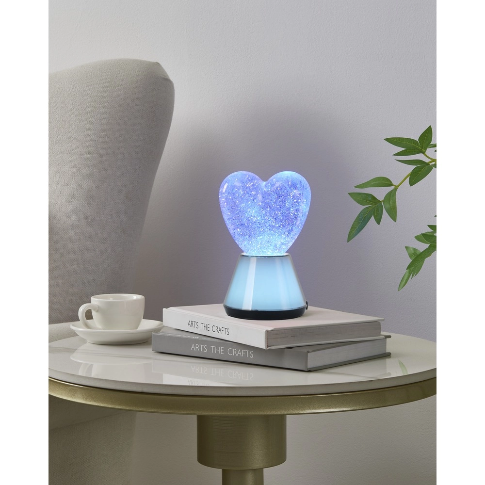 Lampe de table Glitter Cœur Eglo 9002759743017
