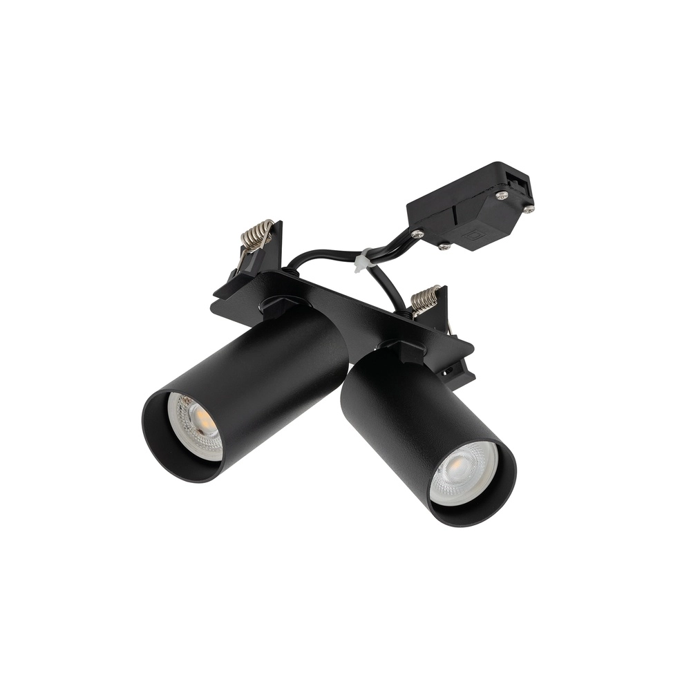 Projecteur double encastré Fourty Orientable - Noir Lyora 5903139114424