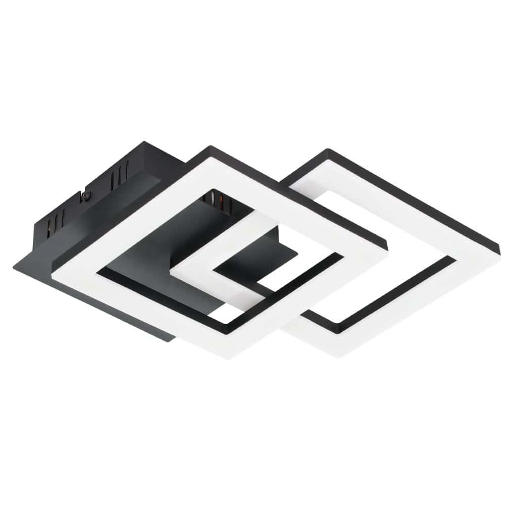 Plafonnier Zigbee Paranday-Z 47x22,5cm noir Eglo 9008606231195