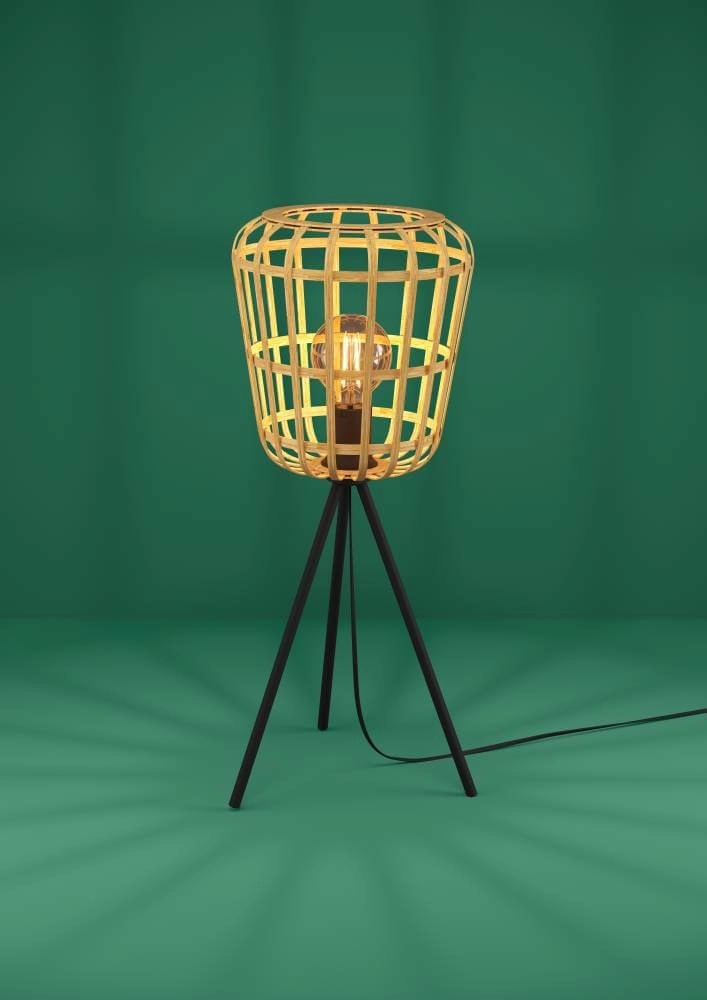 Rattan table lamp Montezuelo Stars of Light 9008606240531