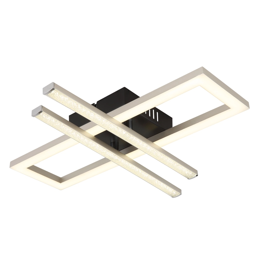 Lampe de plafond Highway noir avec brun sable Globo 9007371447794