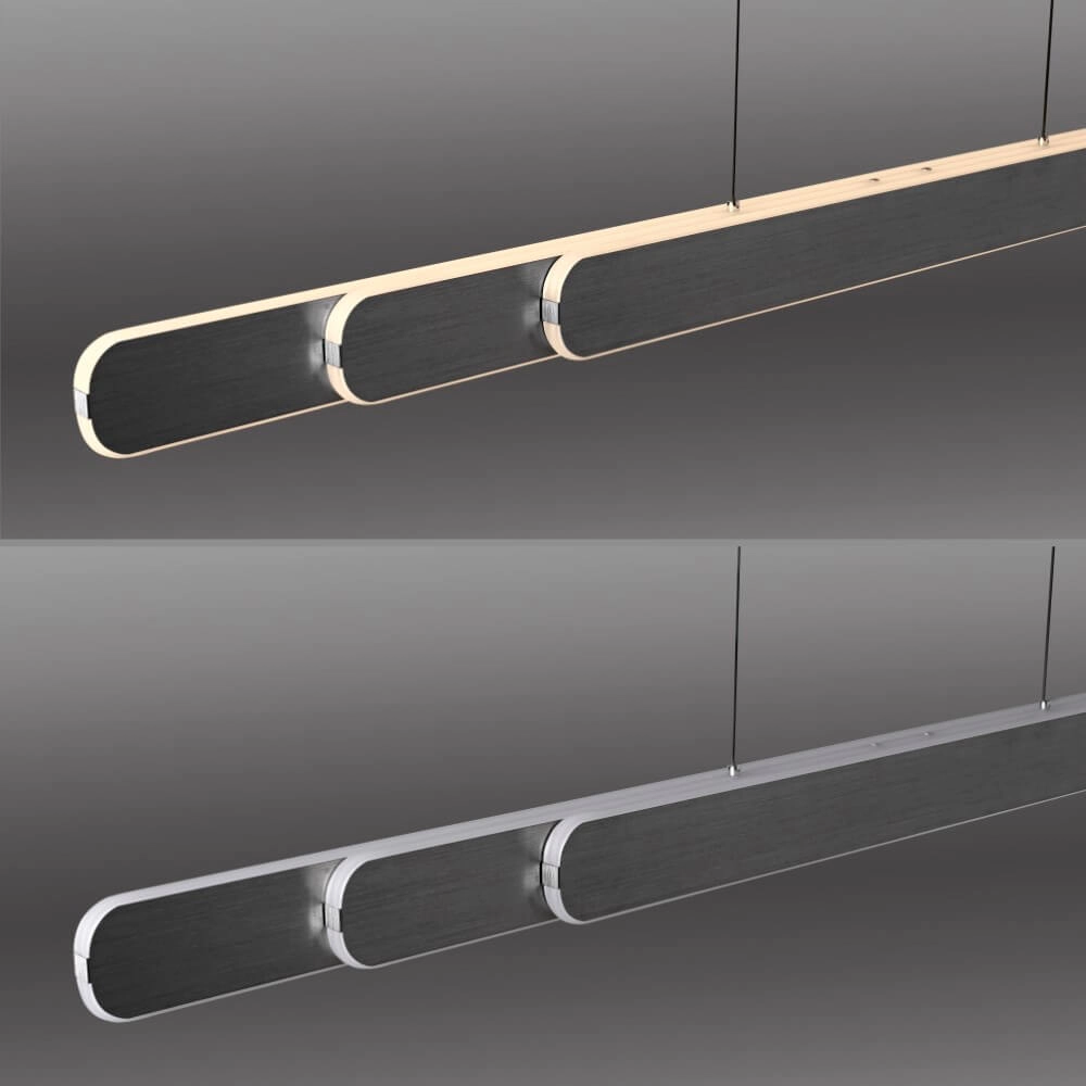 Lampe suspendue design Adriana Round noir Paul Neuhaus 4012248384282
