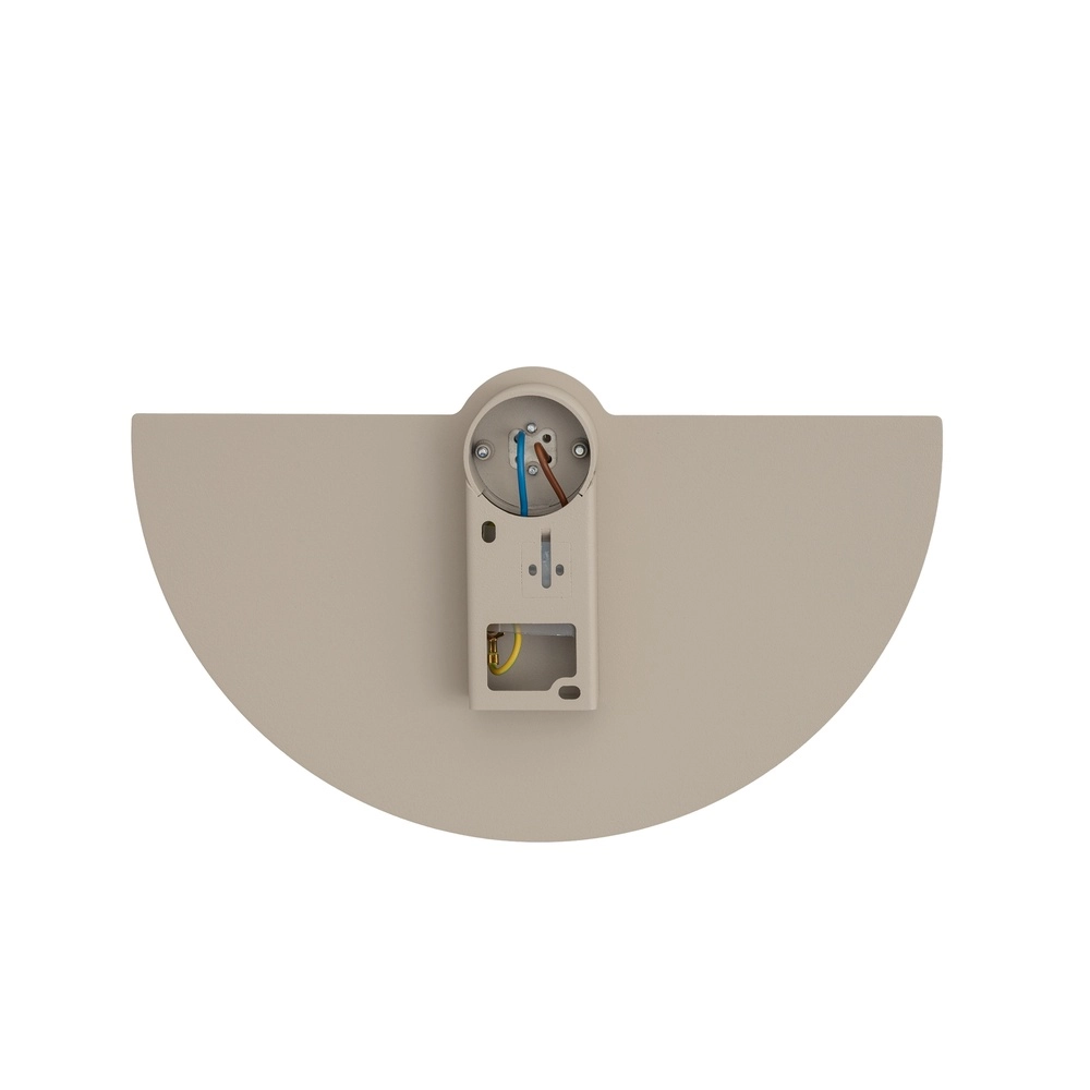 Demi-lampe murale Saturn brun sable Lyora 5903139126038