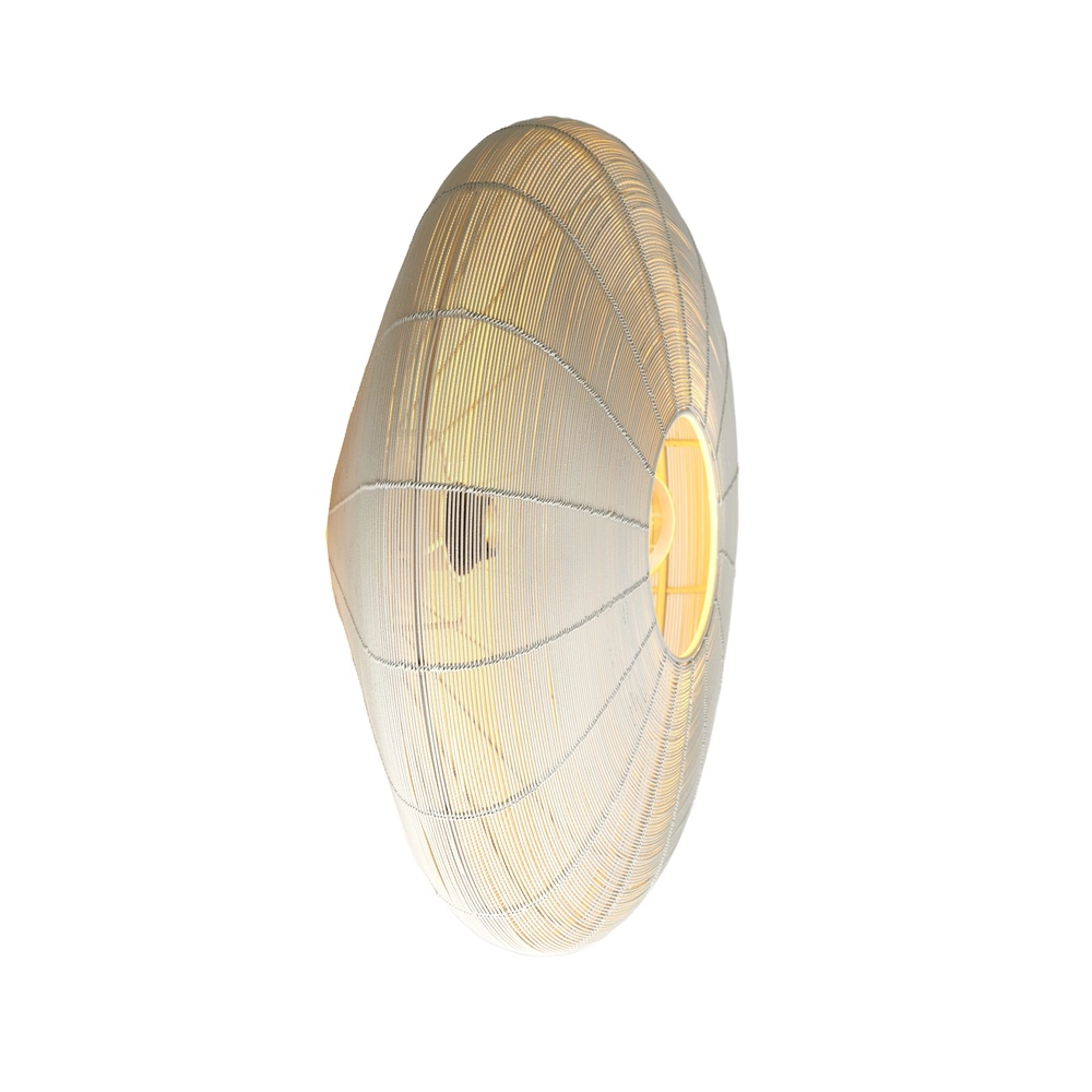 Lampe de plafond en métal Bahoto Ø 51cm - crème mate Light & Living 8717807706050