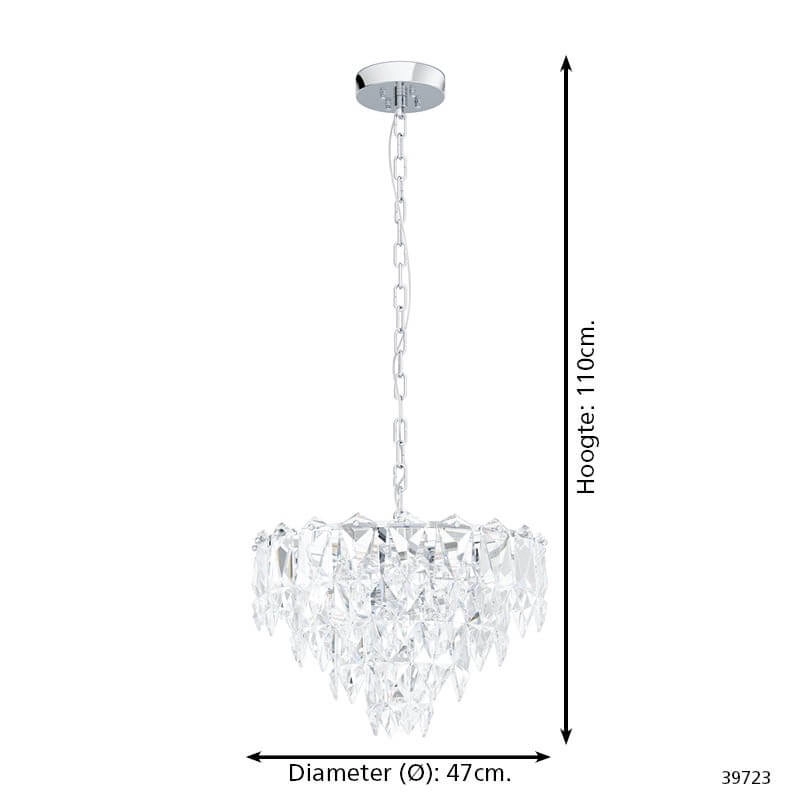Lustre en cristal - Ø 47cm Carvario Stars of Light 9002759397234