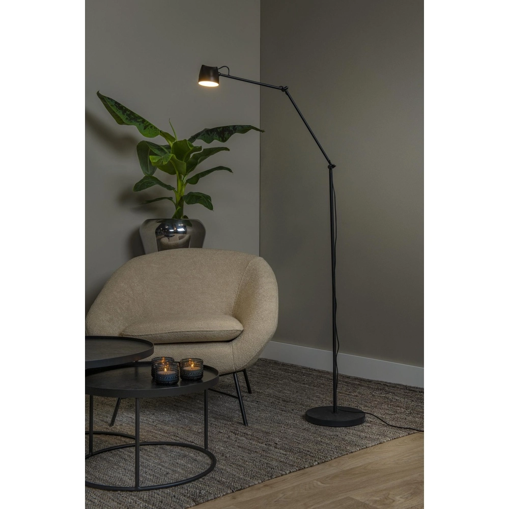 Lampe de lecture noire Milne Conception Lucide 5411212441959