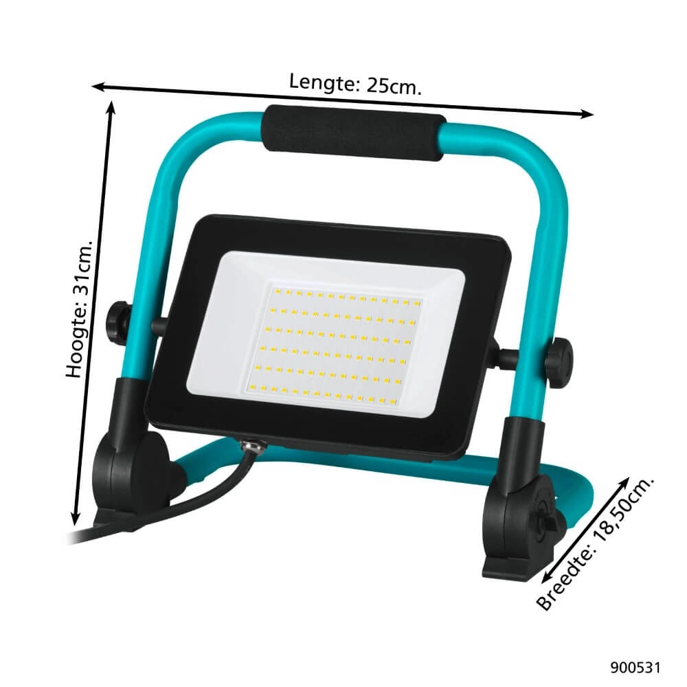 Lampe de chantier à LED Avelar 52W Eglo 9008606258406