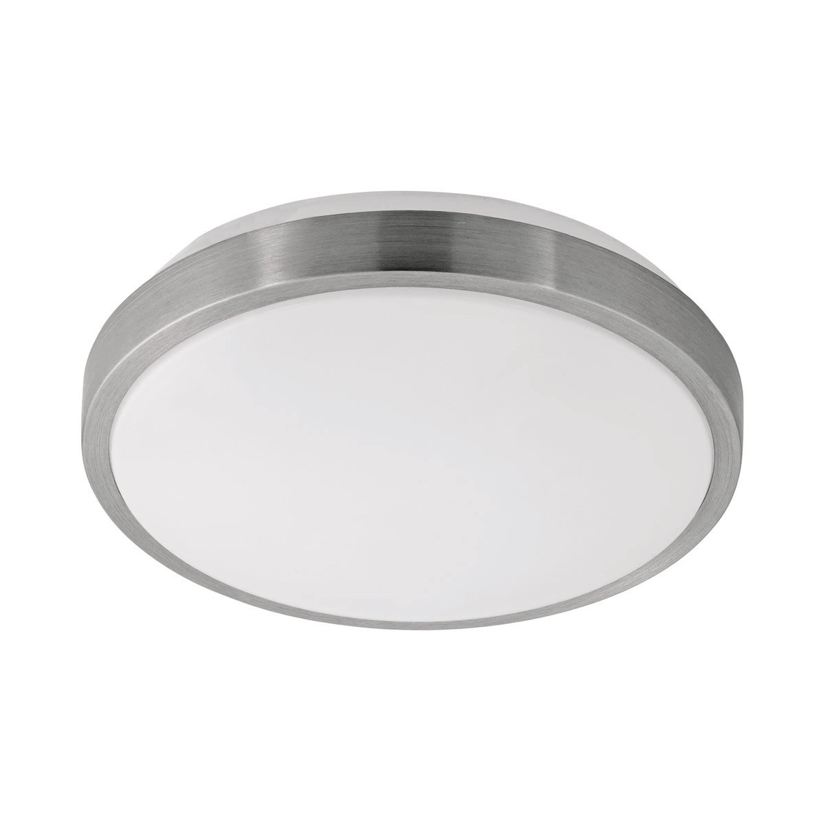 LED plafonnier Competa 1 Round 22w - 3000K - 24cm gris métal
