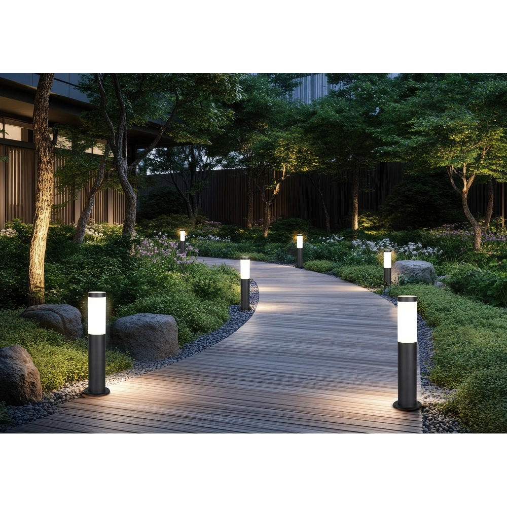 Lampe de jardin Trioto noir Trio 4017807648225