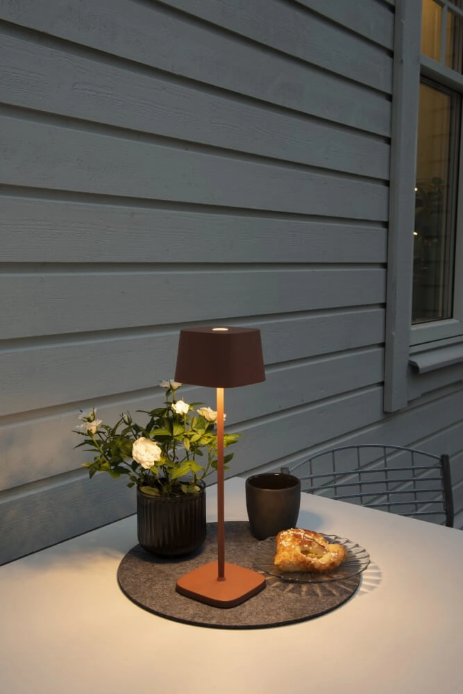 Lampe de table sans fil Capri terre cuite KonstSmide 7318307814965