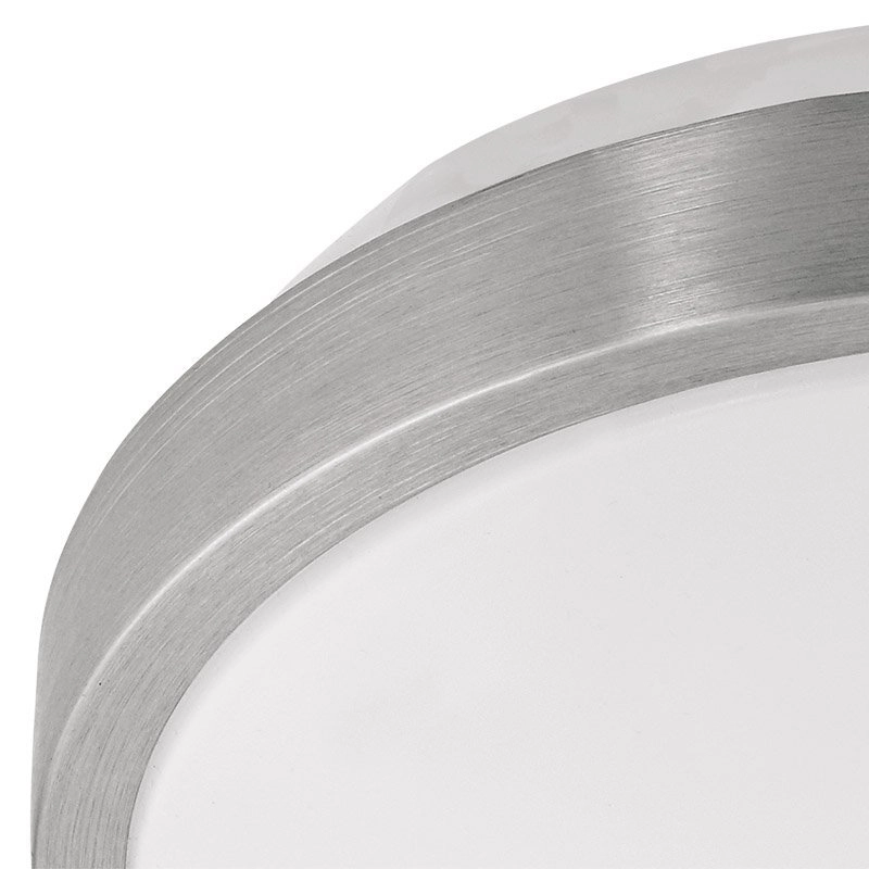 LED plafonnier Competa 1 Round 22w - 3000K - 24cm gris métal Eglo 9002759960322