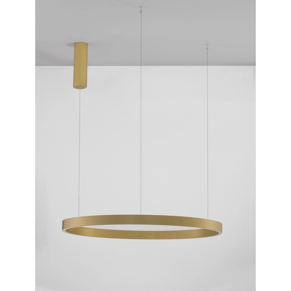 Suspension dorée Elowen design Ø 80cm Lyora 5212017439109