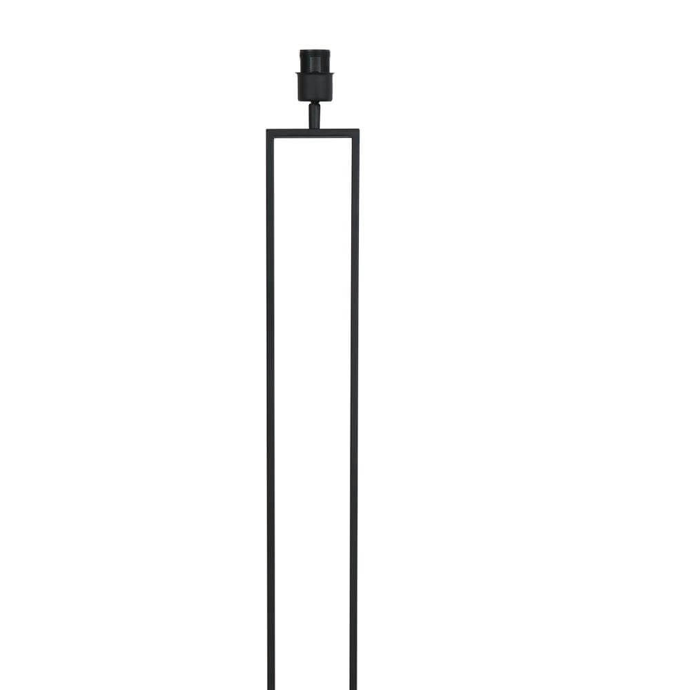Lampadaire 160cm Stang noir avec capuchon argenté Steinhauer 8712746173840