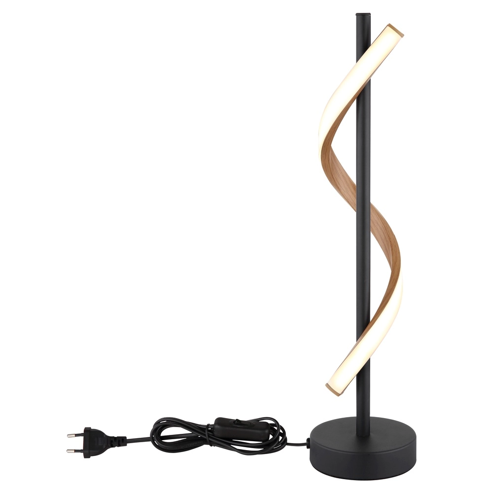 Lampe de table de conception Watkins Noir Globo 9007371528752
