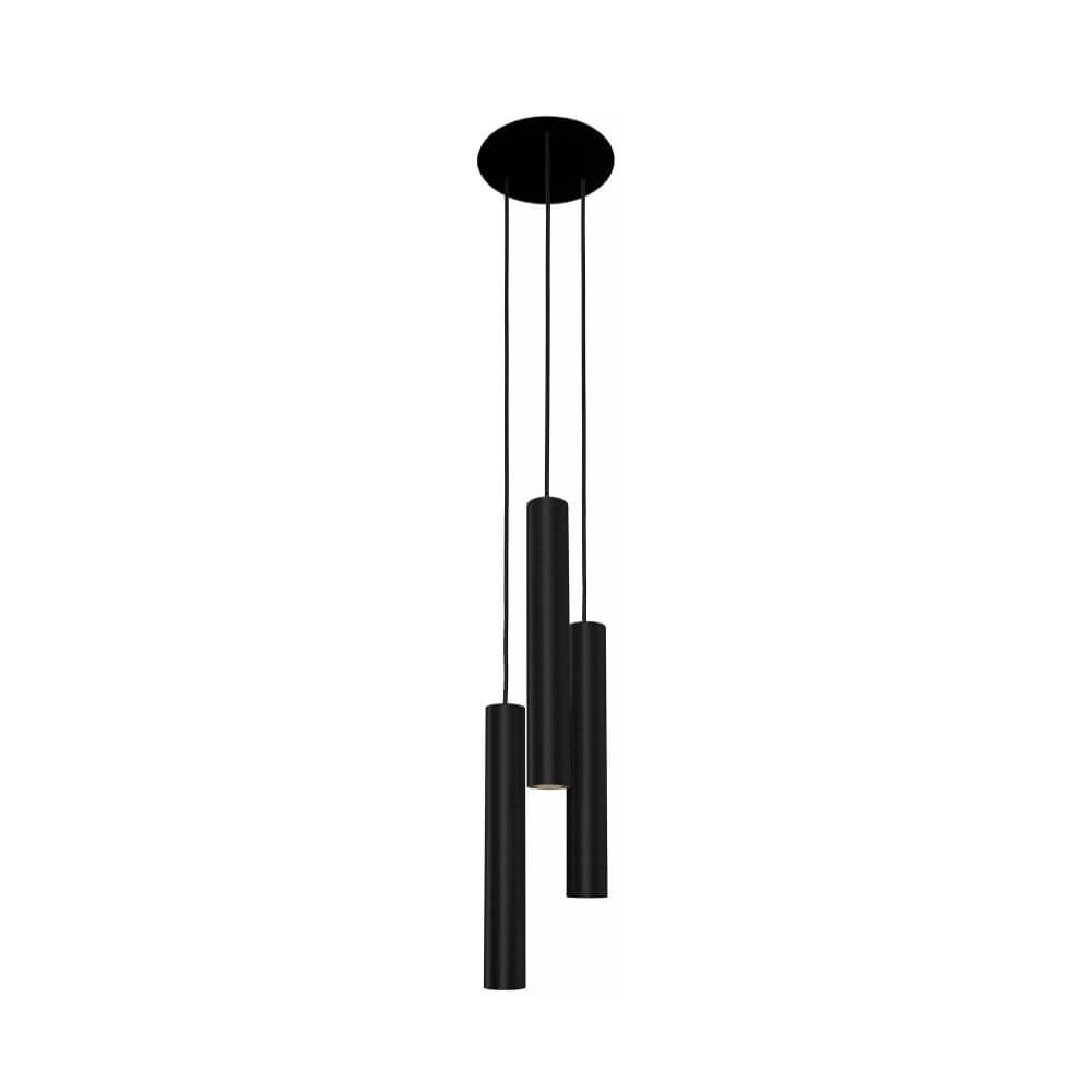 Lampe suspendue loft noire Eye