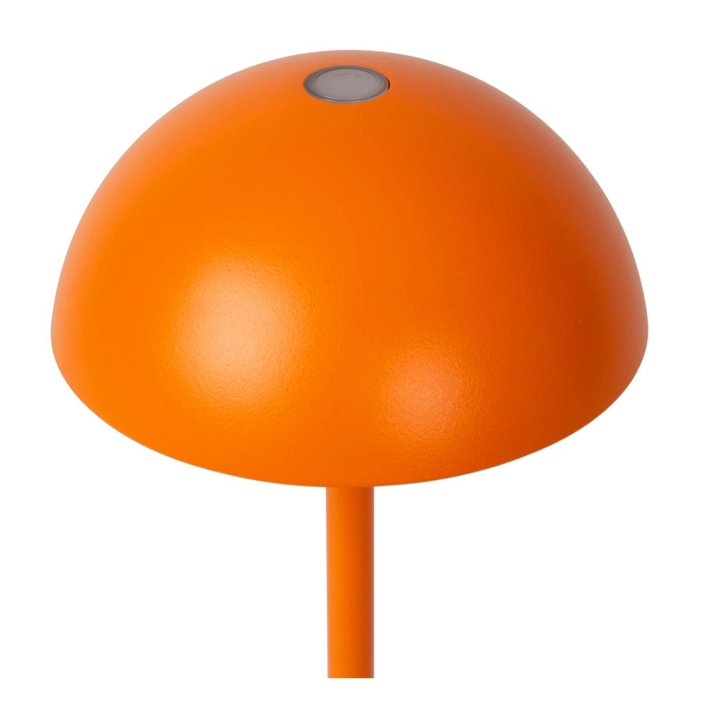 Lampe de table rechargeable Joy IP54 orange Lucide 5411212151988