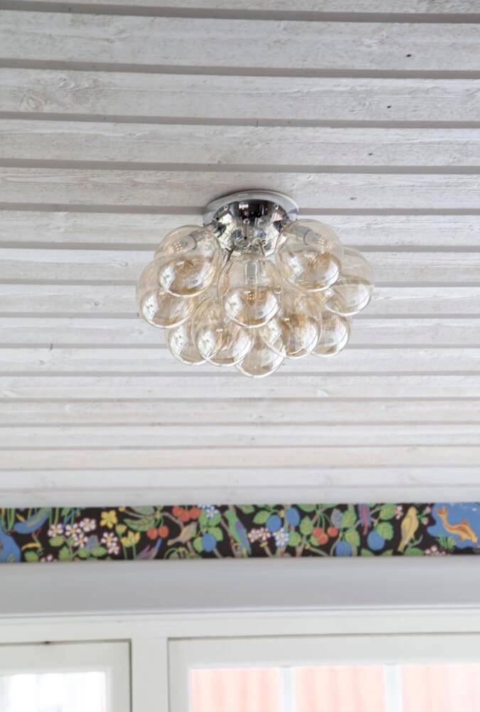 Plafonnier Gross verre ambré 30cm By Rydéns 7391741006608