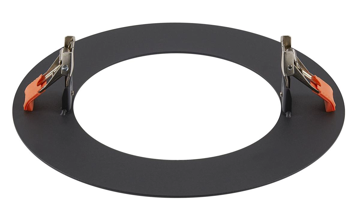 Cadre de montage avant Numinos L en rond 240/150mm noir SLV 4024163262194