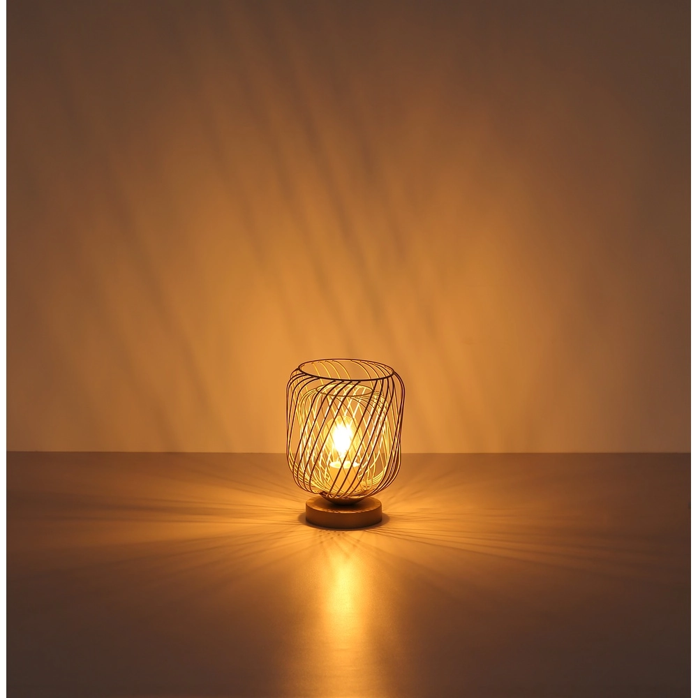 Lampe de table Dichti brun sable Globo 9007371525348