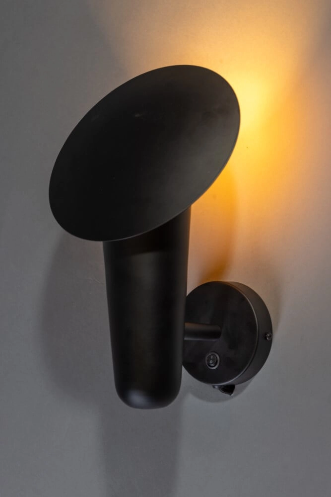 Applique moderne The Britt noir avec de l'or ETH 8720195304418