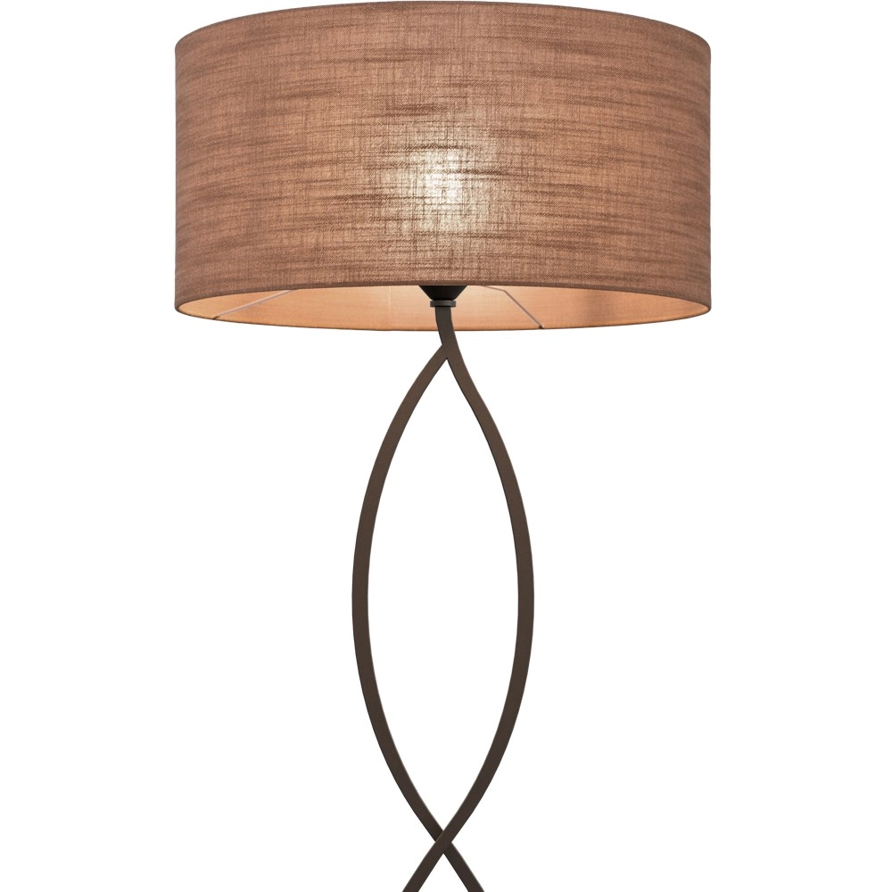 Lampe de pied Terry Duno cacao Masterlight 8718121436975