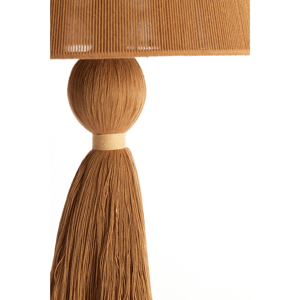 Lampe de table Espino Ø 31cm - jaune ocre Light & Living 8717807808792