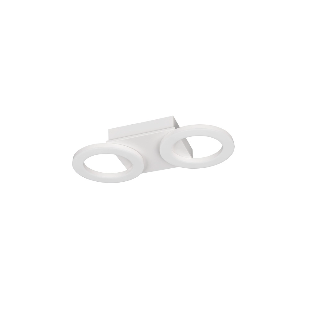 Lampe de plafond à design Cemi Blanc rond Trio 4017807704341