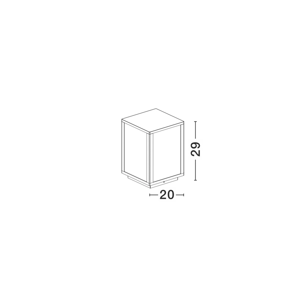 Lampadaire Zest noir Lyora 5212017413109